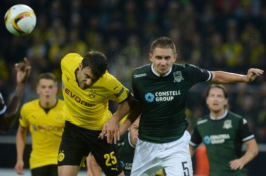 UEFA Europa League. Borussia Dortmund vs. Krasnodar