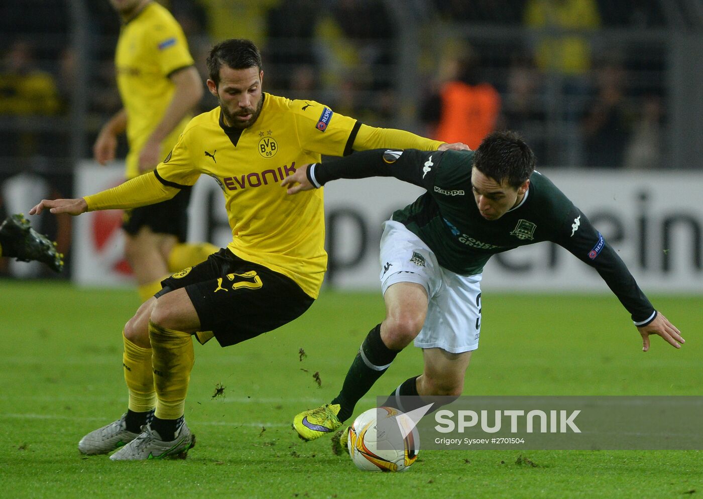 UEFA Europa League. Borussia Dortmund vs. Krasnodar