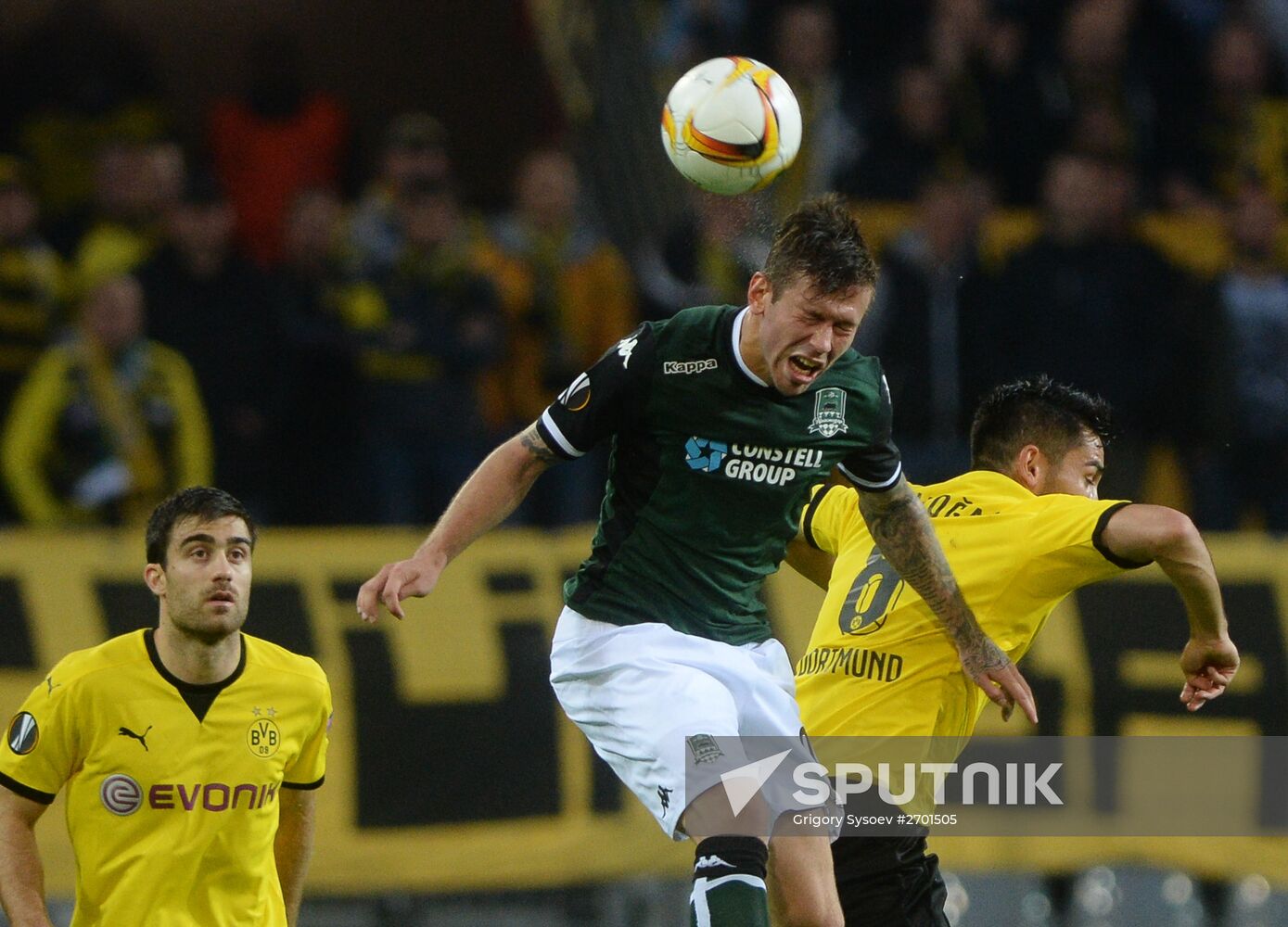 UEFA Europa League. Borussia Dortmund vs. Krasnodar