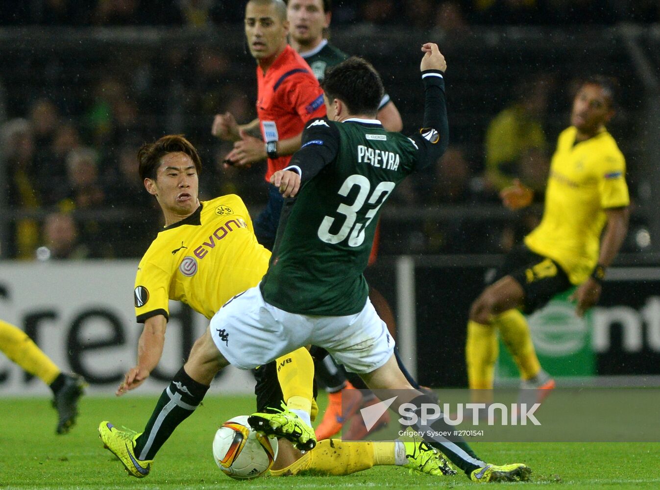 UEFA Europa League. Borussia Dortmund vs. Krasnodar