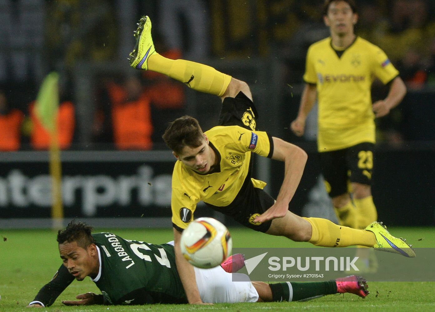 UEFA Europa League. Borussia Dortmund vs. Krasnodar