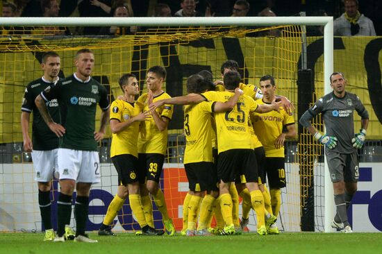 UEFA Europa League. Borussia Dortmund vs. Krasnodar