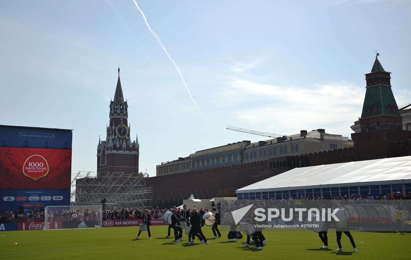 2018 FIFA World Cup: 1,000 days to go
