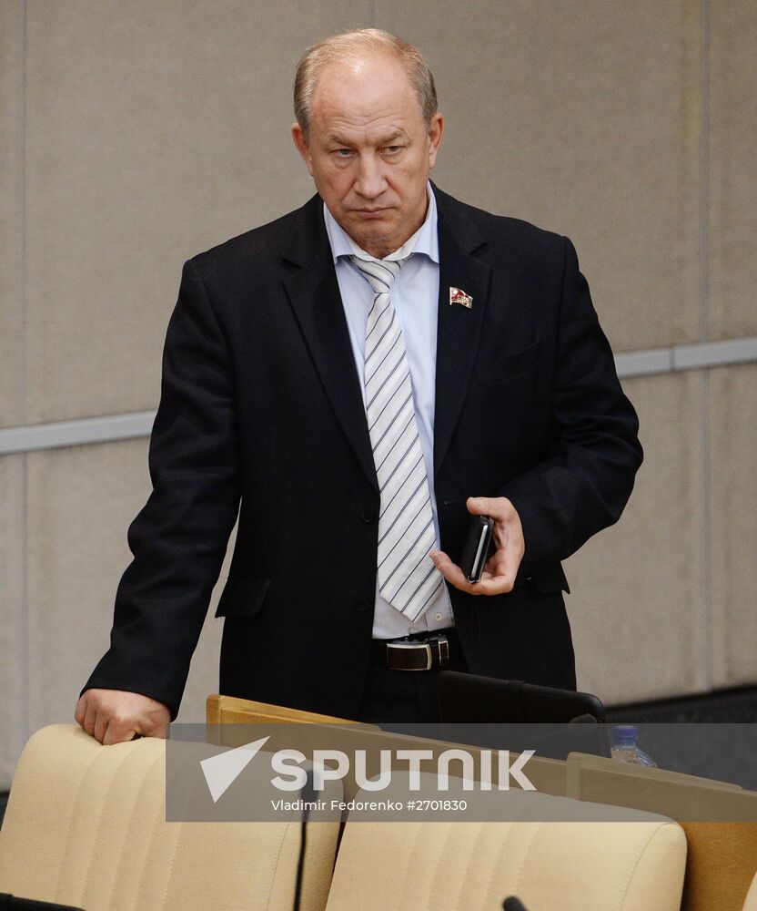 State Duma plenary meeting