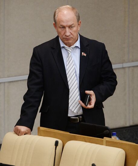 State Duma plenary meeting