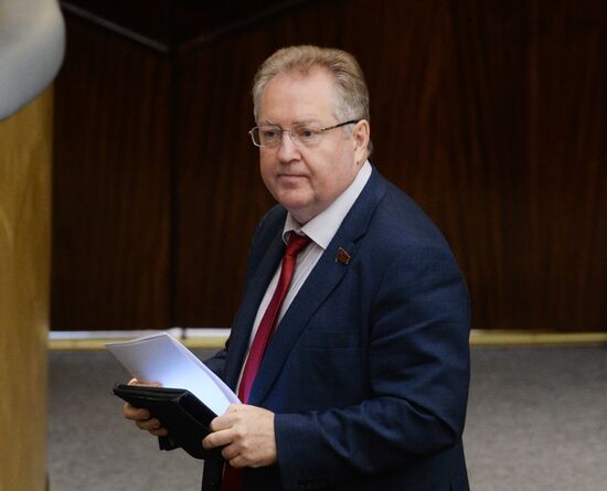 State Duma plenary meeting