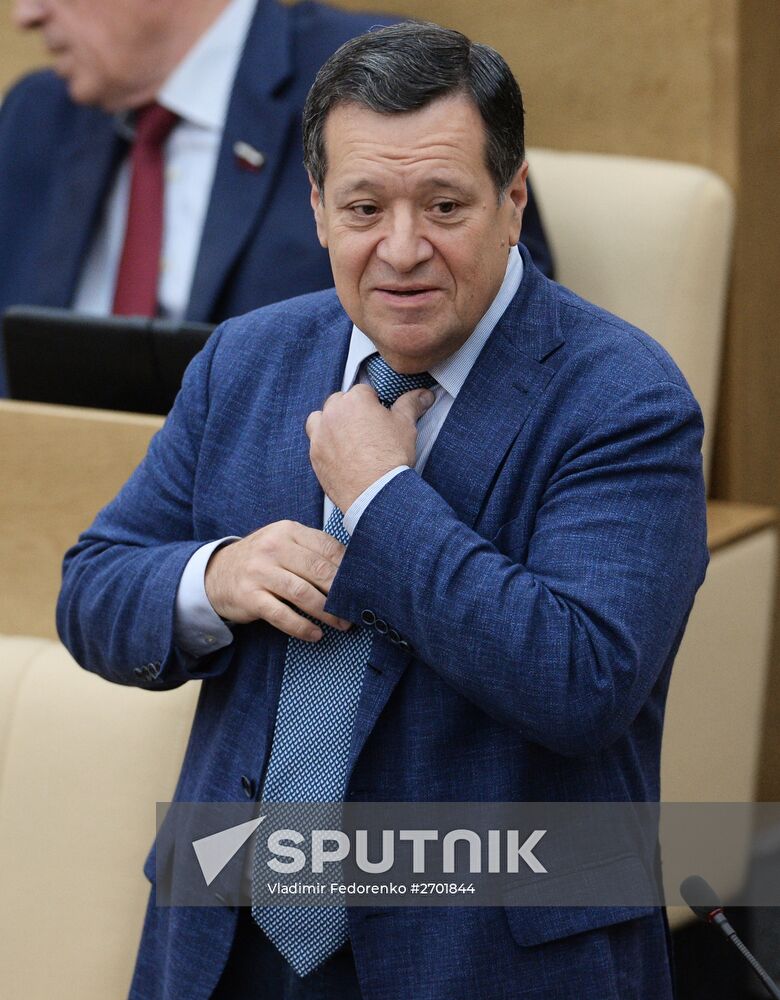 State Duma plenary meeting