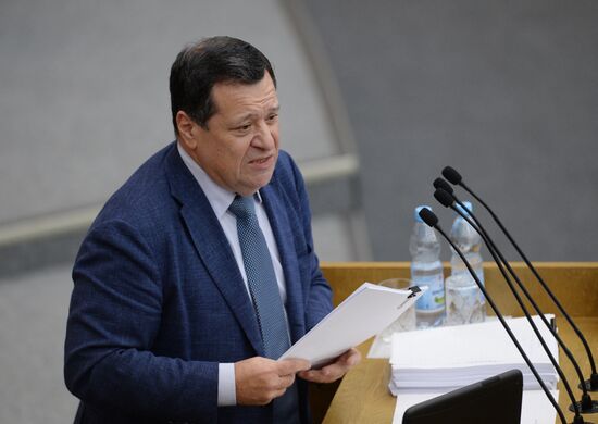 State Duma plenary meeting