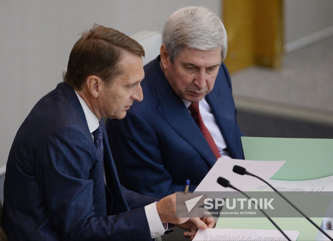 State Duma plenary meeting