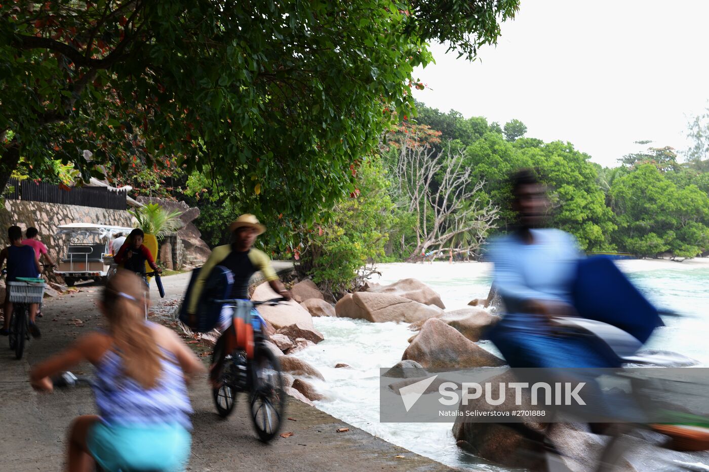 La Digue island, Seychelles