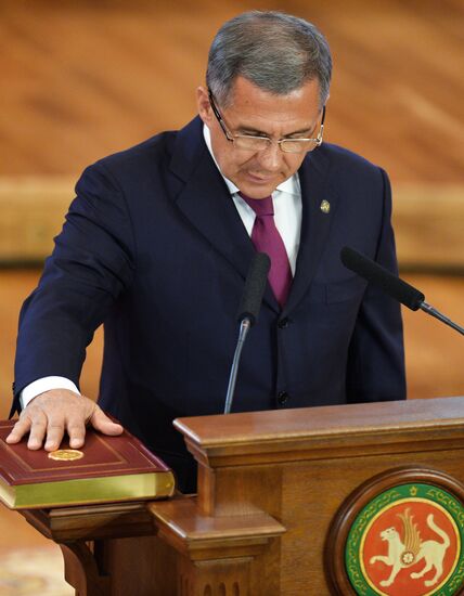 Rustam Minnikhanov's inauguration as President of Tatarstan