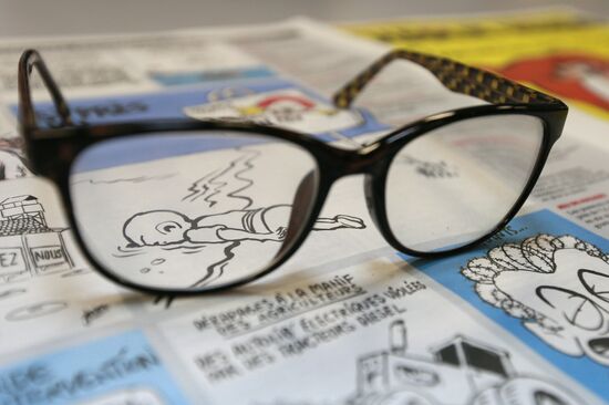 Charlie Hebdo published cartoons mocking drowned Syrian boy