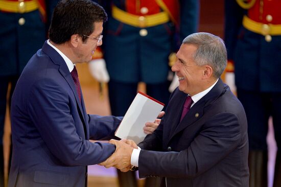 Rustam Minnikhanov's inauguration as President of Tatarstan