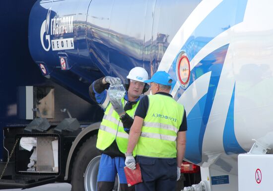 Gazpromneft Aero Sheremetyevo refueling complex