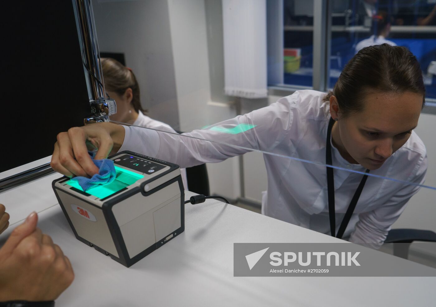 Biometric data collected in St. Petersburg Visa Center