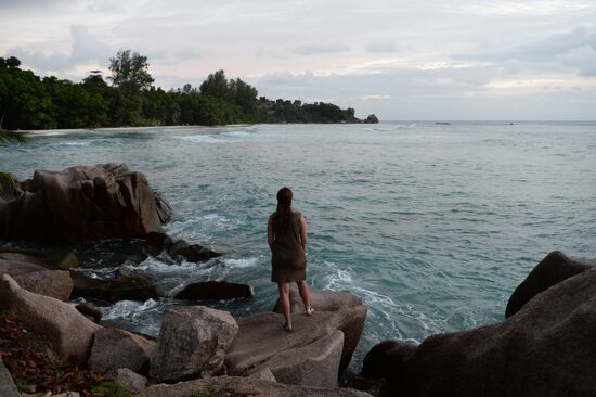 La Digue island, Seychelles