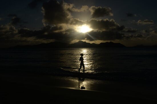 La Digue island, Seychelles