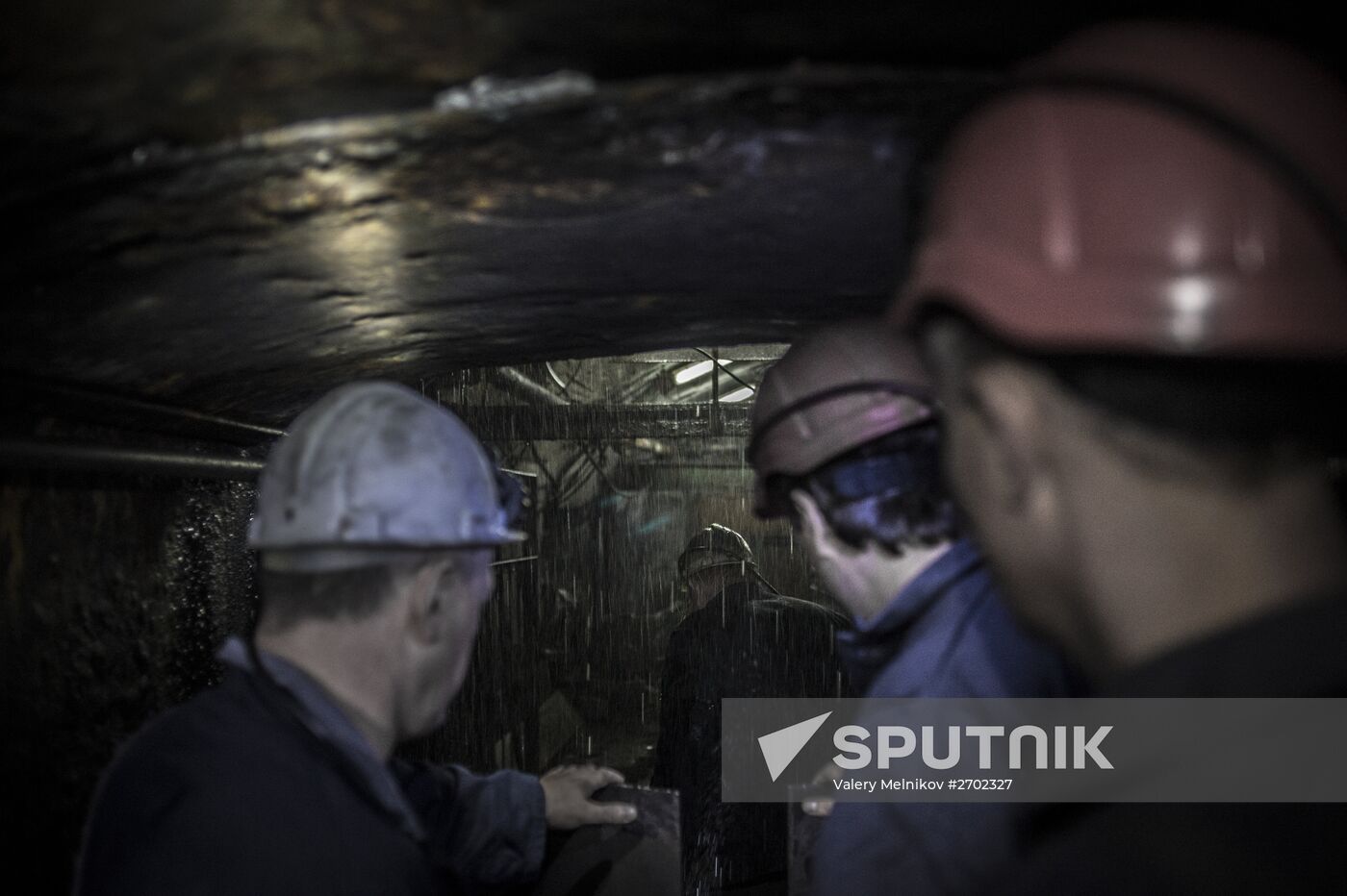 Zarya mine in Donetsk Region