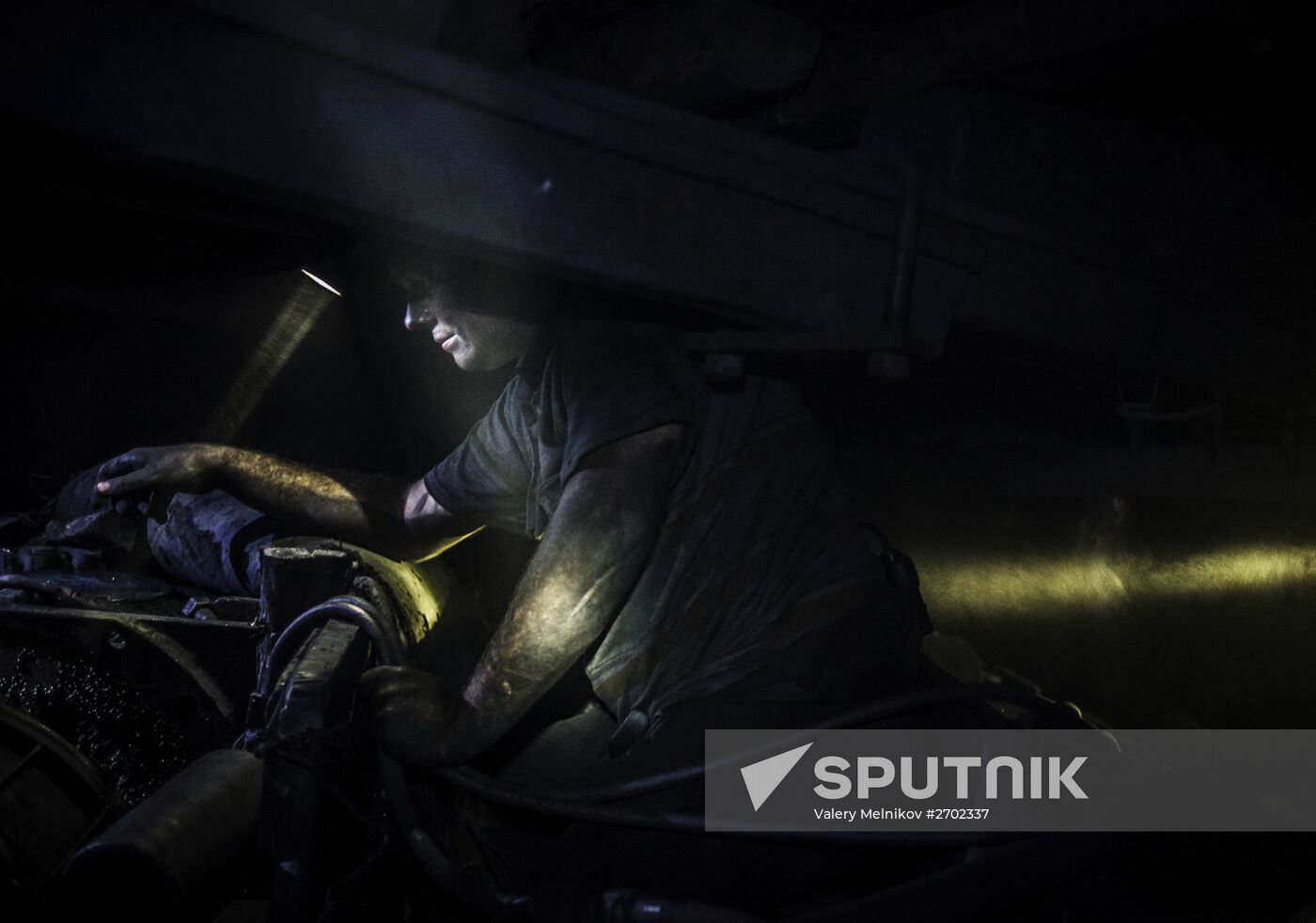 Zarya mine in Donetsk Region