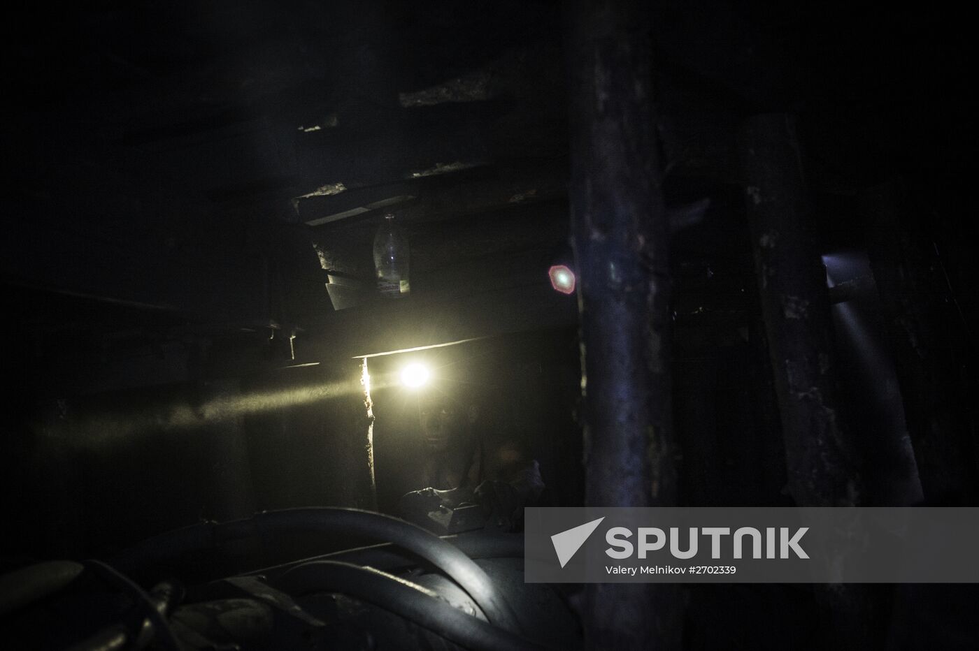 Zarya mine in Donetsk Region