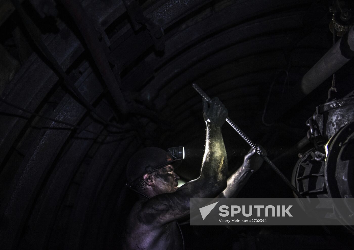 Zarya mine in Donetsk Region