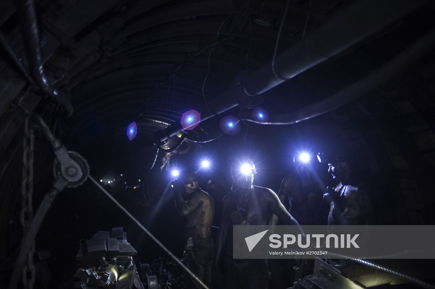 Zarya mine in Donetsk Region