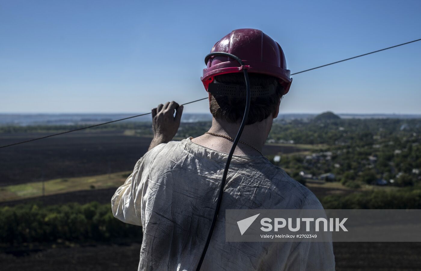 Zarya mine in Donetsk Region