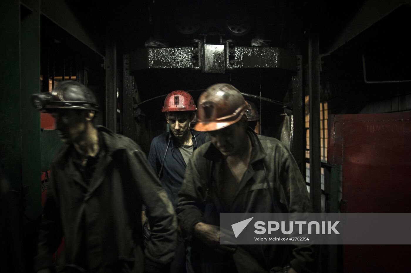 Zarya mine in Donetsk Region