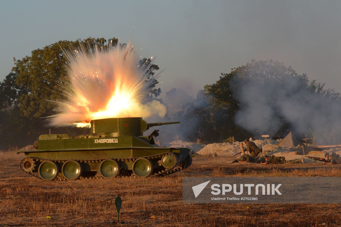 Crimean military historical festival Fedyukhin Heights
