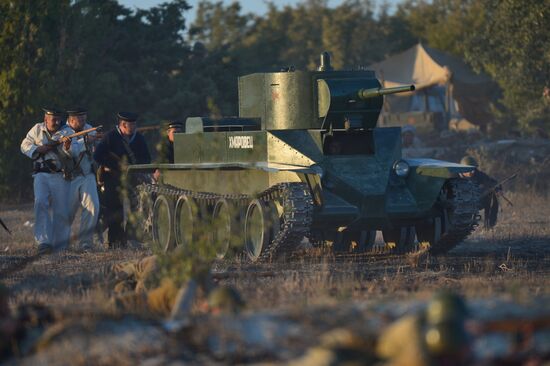 Crimean military historical festival Fedyukhin Heights
