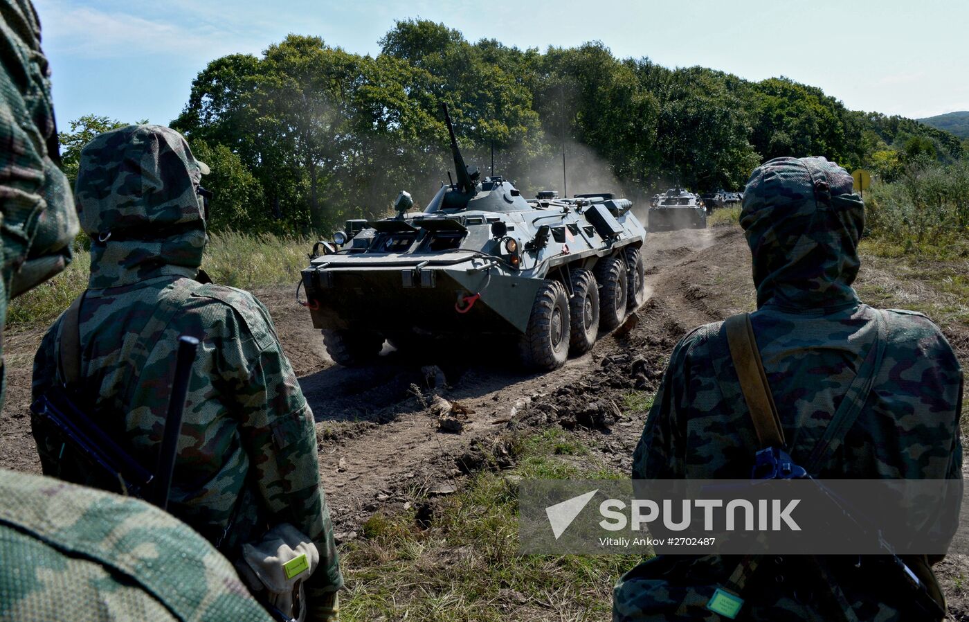 Joint force exercise in Primorye Territory