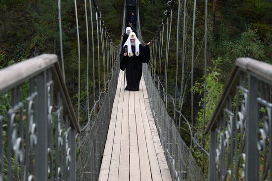 Patriarch Kirill visits Republic of Altai