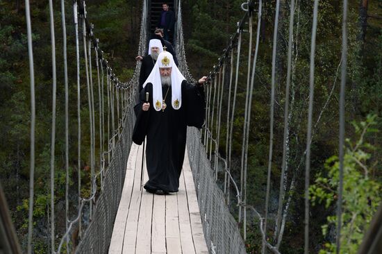 Patriarch Kirill visits Republic of Altai
