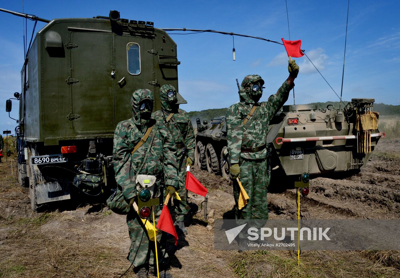 Joint force exercise in Primorye Territory