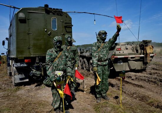 Joint force exercise in Primorye Territory