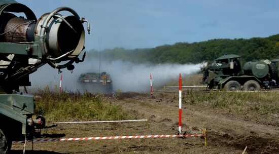 Joint force exercise in Primorye Territory
