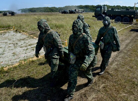 Joint force exercise in Primorye Territory