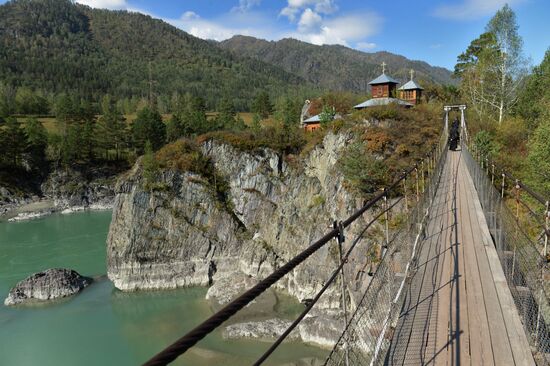 Patriarch Kirill visits Republic of Altai