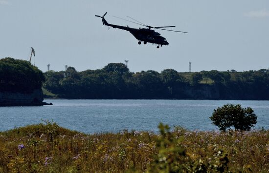 Joint force exercise in Primorye Territory