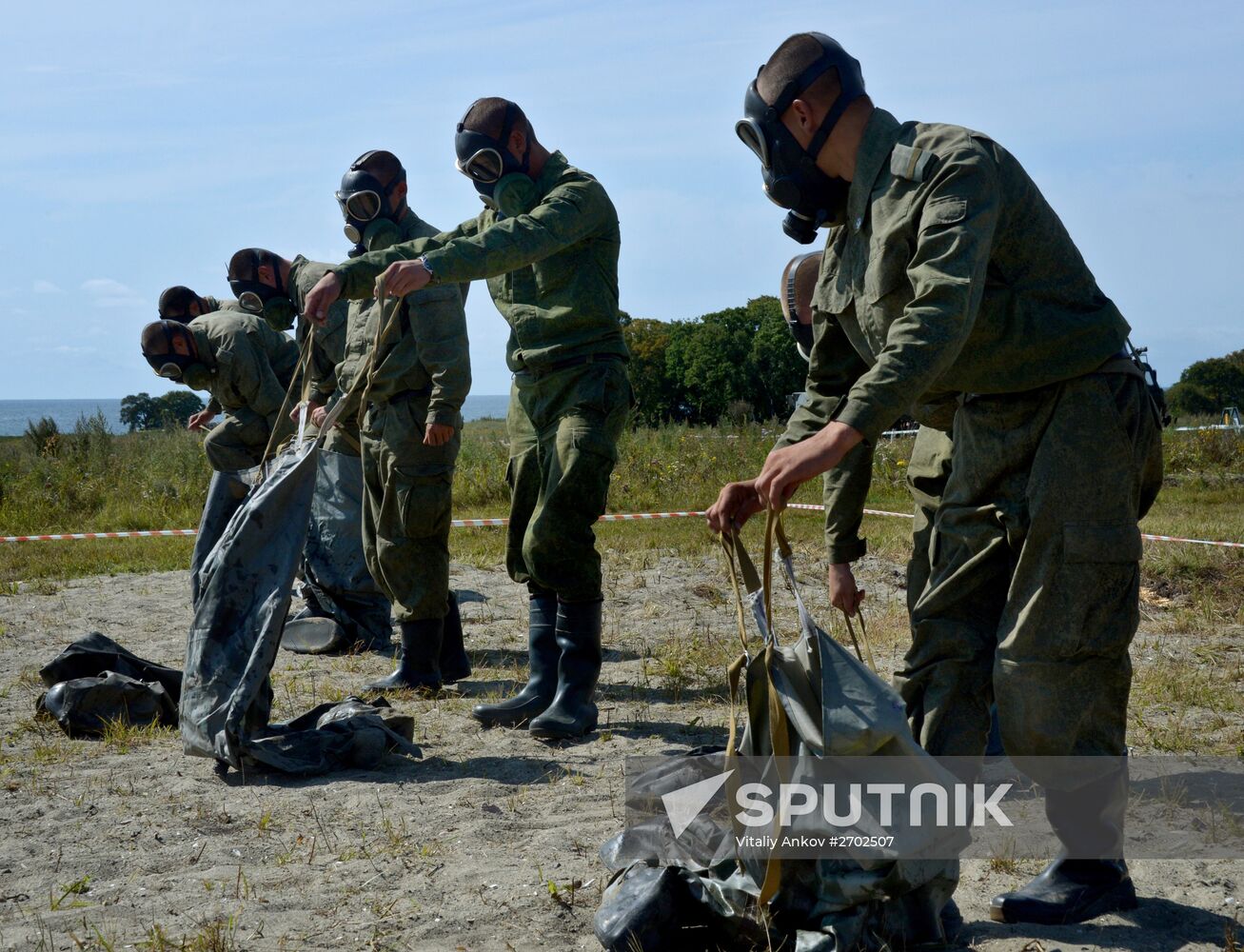 Joint force exercise in Primorye Territory