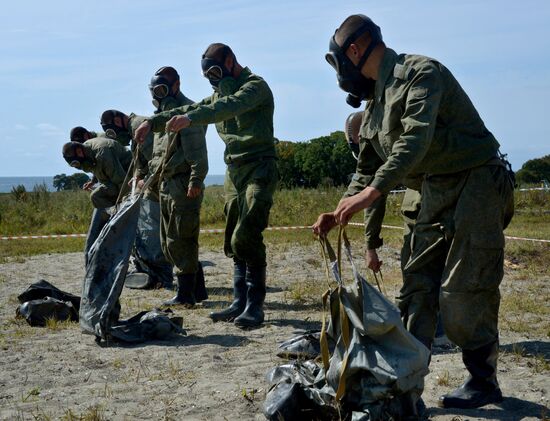 Joint force exercise in Primorye Territory