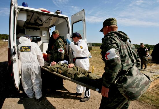 Joint force exercise in Primorye Territory