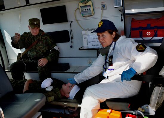 Joint force exercise in Primorye Territory