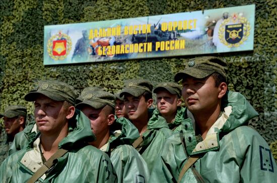 Joint force exercise in Primorye Territory