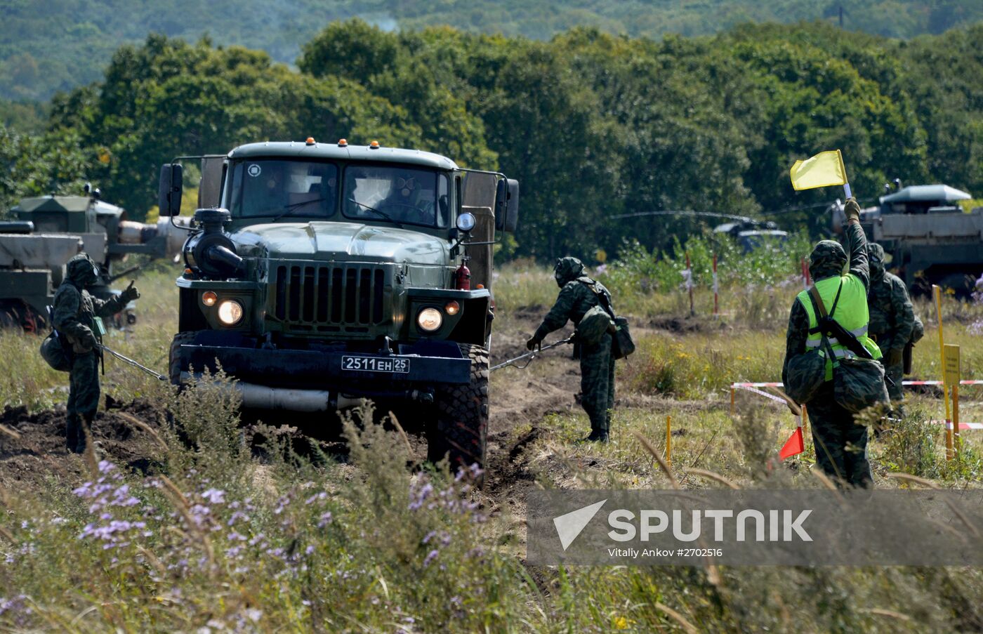 Joint force exercise in Primorye Territory