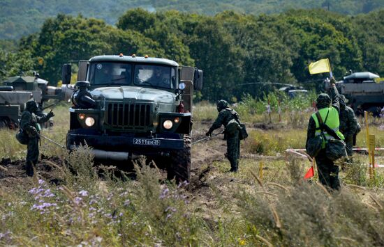 Joint force exercise in Primorye Territory