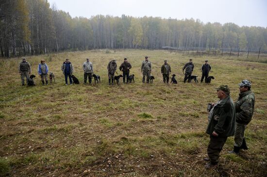 Intergrated gun dog competition im memoriam R.Kalashnikov