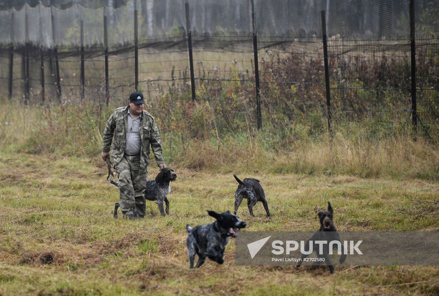Intergrated gun dog competition im memoriam R.Kalashnikov