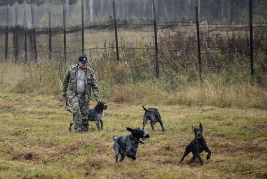 Intergrated gun dog competition im memoriam R.Kalashnikov