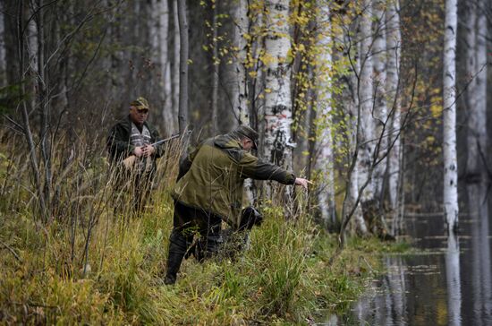 Intergrated gun dog competition im memoriam R.Kalashnikov